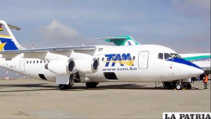 El TAM continuará con sus operaciones aéreas hasta el 31 de julio /ANF