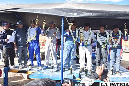 Los ganadores de la categoría Promocional /Reynaldo Bellota - LA PATRIA