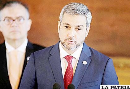 Mario Abdo Benítez, presidente de Paraguay /REUTERS