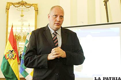 El viceministro de Comercio Exterior de Bolivia, Benjamín Blanco /EFE/Archivo