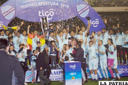 Bolívar al ser campeón del Apertura, jugará solo por el honor /APG