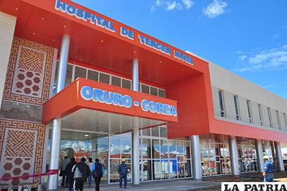 La beba continúa internada en Hospital Oruro-Corea /LA PATRIA