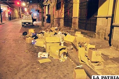 Actualmente los comerciantes pagan 1.50 por mes por recojo de basura /LA PATRIA/ARCHIVO