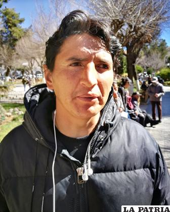 El dirigente de padres, Pablo Rodríguez /LA PATRIA