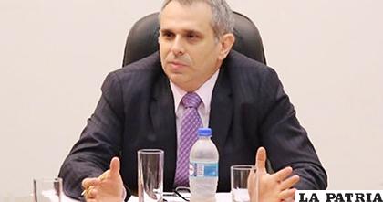 Cristian Kriskovich, el magistrado acusado de acoso /EL DEBER