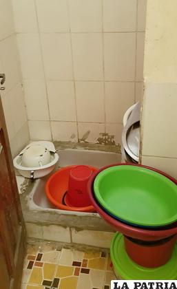Lugar donde antes se hacía el lavado de instrumental ahora /LA PATRIA