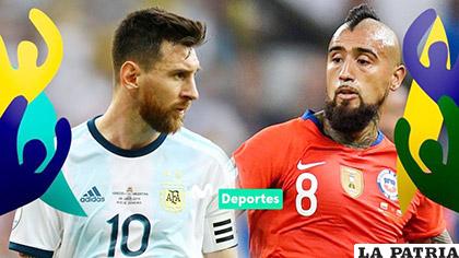 Lionel Messi - Arturo Vidal