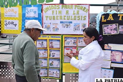 Pacientes capacitan a otros nuevos enfermos para combatir la tuberculosis /LA PATRIA/ARCHIVO