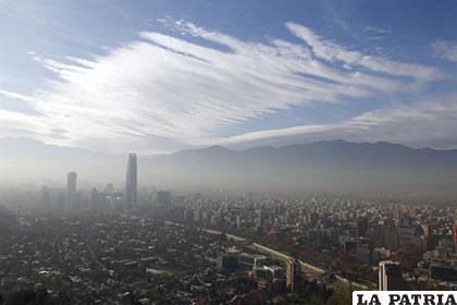 Vista general de la zona alta de Santiago de Chile /yimg.com