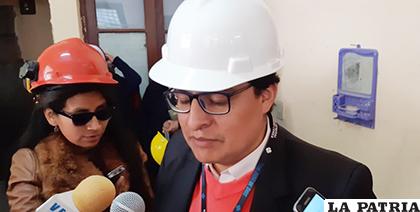 Director plantea mejorar la bioseguridad de hospitales General y Oruro-Corea /LA PATRIA