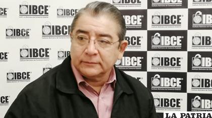 El gerente del Instituto de Comercio Exterior, Gary Rodríguez, (IBCE) /ANF