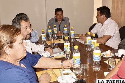 La reunión del Comité Ejecutivo se realizó ayer en Potosí /APG