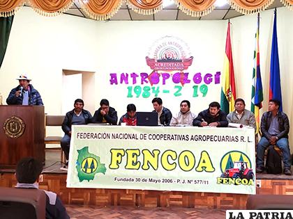 Fencoa analizó la problemática del sector /FENCOA