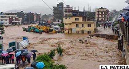 Las lluvias torrenciales ya se cobraron varias vidas en los últimos días en Nepal /wp.com