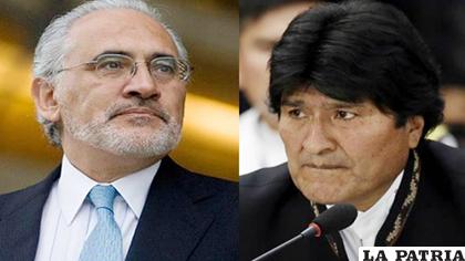 Carlos Mesa insiste en debatir con Evo Morales /AFP