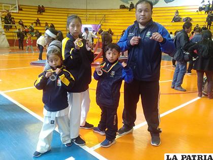 Orureños que consiguieron las preseas doradas en el torneo nacional /LA PATRIA/Johan Romero