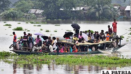 Millones de personas están en alerta en el Sur de Asia por las lluvias /CNNESPANOL.CNN.COM