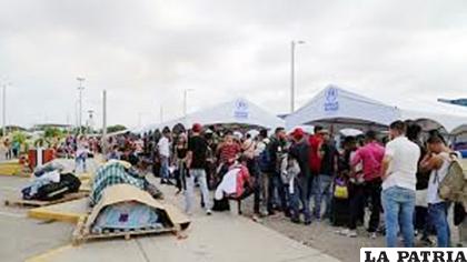 Llegaron en un autobús a la capital chilena, tras un viaje de más de 2.000 kilómetros /800Noticias