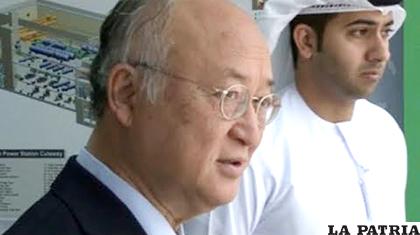 Yukiya Amano, era director general del Organismo Internacional de Energía Atómica (OIEA) /EFE