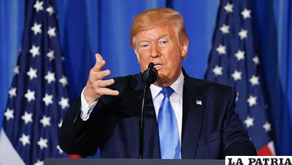 El presidente de Estados Unidos, Donald Trump /Globovisión