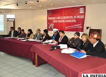 Los concejales plantean concluir el trabajo de la Carta Orgánica que iniciaron en 2016 /LA PATRIA/ARCHIVO