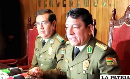 Comandante General de la Policía Boliviana, general Vladimir Calderón /Archivo /ANF