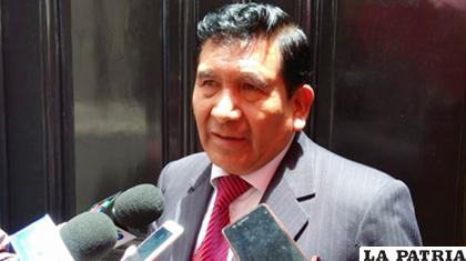 El presidente del Consejo de la Magistratura, Gonzalo Alcón /ANF/Archivo