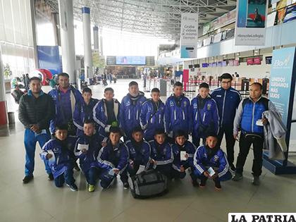 La selección orureña Sub-12 no pudo superar la fase de grupos /Facebook