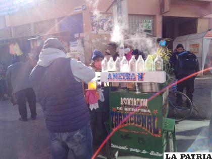 Un buen mate caliente para combatir el frío y protegerse de las enfermedades /Ovidio Cayoja /LA PATRIA