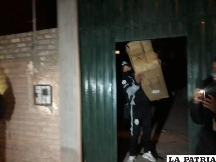 La mercadería robada fue secuestrada por la Policía
 /LA PATRIA
