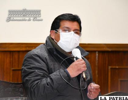 Edson Oczachoque ratificado como Gobernador de Oruro /ALDO