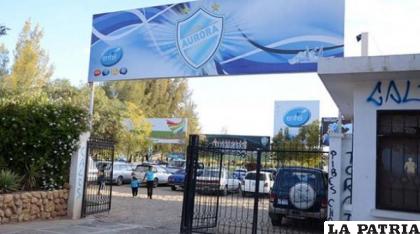 El club Aurora cuenta con su propio complejo en Cochabamba /APG