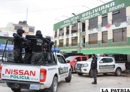 El Comando Departamental de Policía de Oruro está de luto
/LA PATRIA /archivo