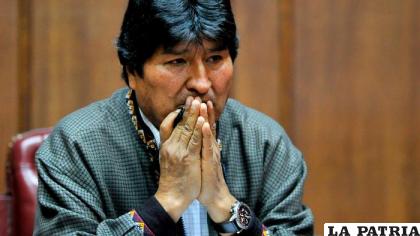 Evo Morales fue imputado por el Ministerio Público /AFP