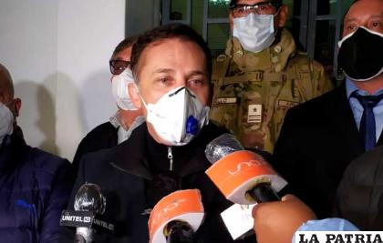 Luis Fernando López al frente de los ministerios de Defensa y Salud /erbol.com