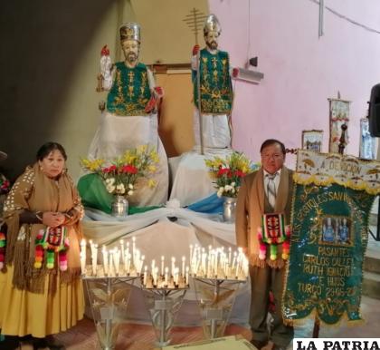 Los esposos Carlos Calle y Ruth Ignacio /LA PATRIA