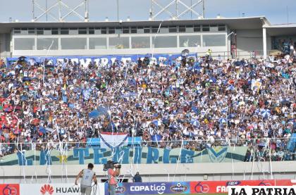 San José el equipo con mayor hinchada en el país, pero la división podría terminar afectando a la institución /LA PATRIA /archivo

