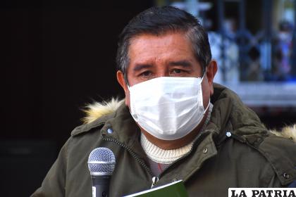 César Salinas está internado en una clínica de La Paz /APG