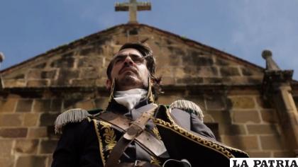 Simón Bolívar en la Serie de Netflix