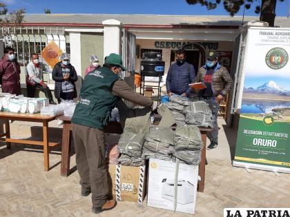 Este apoyo está llegando a municipios rurales más golpeados por el Covid-19 /LA PATRIA