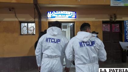 Peritos del Iictup ejecutaron distintos actuados investigativos /LA PATRIA