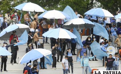 Preocupación en la hinchada de Blooming por el momento crítico que atraviesa /APG