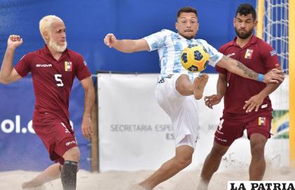 Argentina cayó ante Venezuela y terminó en el sexto lugar /conmebol.com