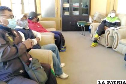 Los dirigentes aseguran que la reunión fue bastante productiva /Sedede