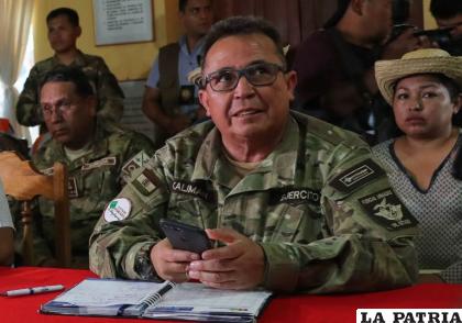 Exjefe de las Fuerzas Armadas (FF.AA.), Williams Kaliman /EL MUNDO