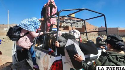 La guardia municipal comisó todo el mobiliario del lenocinio /LA PATRIA
