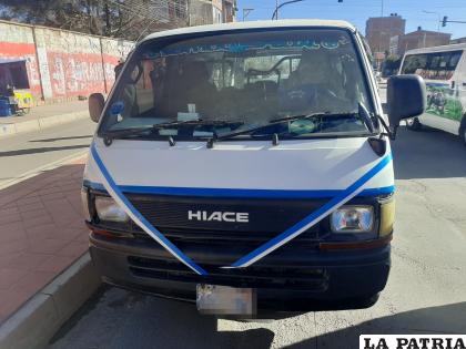 El motorizado de transporte público habría chocado al otro vehículo /LA PATRIA