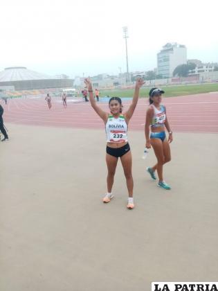 Inés Huallpa también consiguió medalla de bronce en Perú /FAB