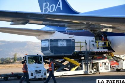Vacunas Sinopharm llegan a Bolivia /LOS TIEMPOS