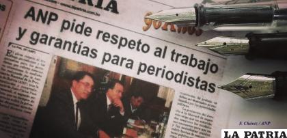 El artículo 8 de la Ley de Imprenta, protege el trabajo periodístico /ANP